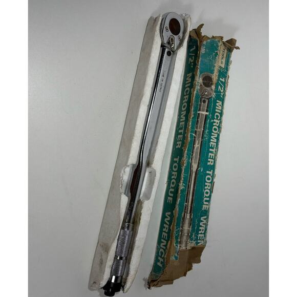 1/2 in D-J Drive Torque Wrench 18”Long Click Type Tools CTW-150 - Picture 1 of 12